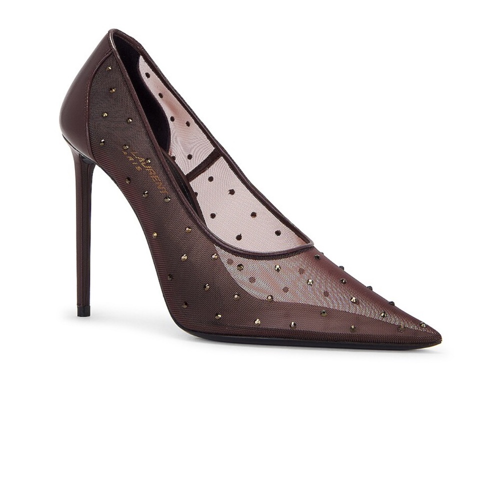 Saint Laurent Brown Anja Pumps